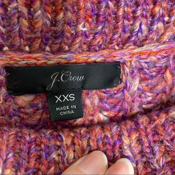 J. Crew Button-detail chunky knit pullover sweater - Picture 3 of 7